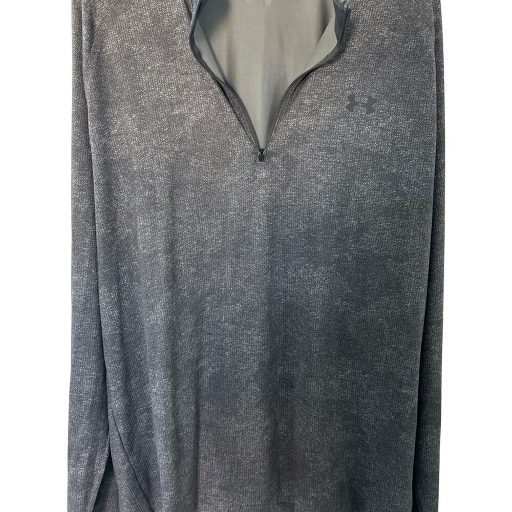 NWOT Under Armour Men's Grey Playoff 1/4 Zip shirt
